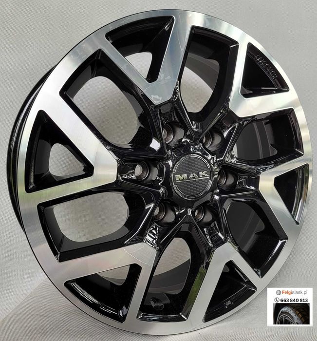 MAK Felgi 16 6x130 Mercedes Sprinter W906 VW Crafter SY SZ 2E 2F VS30