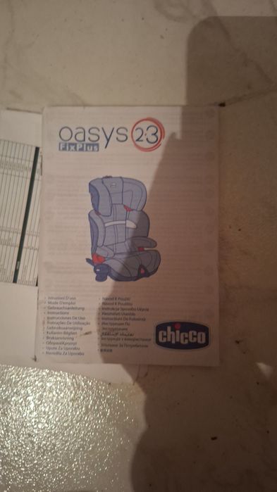 Cadeira Auto Chicco Oasy 2.3 com isofix