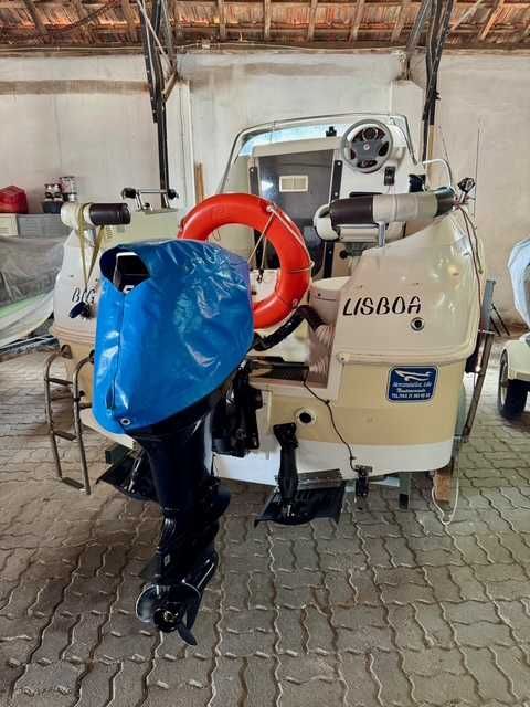 Quicksilver 460 com motor tohatsu 50hp 4 tempos