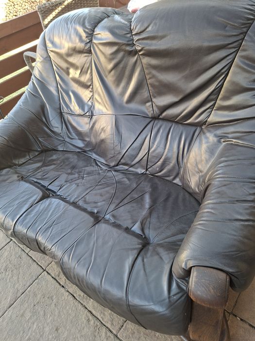 Sofa dwuosobowe skóra