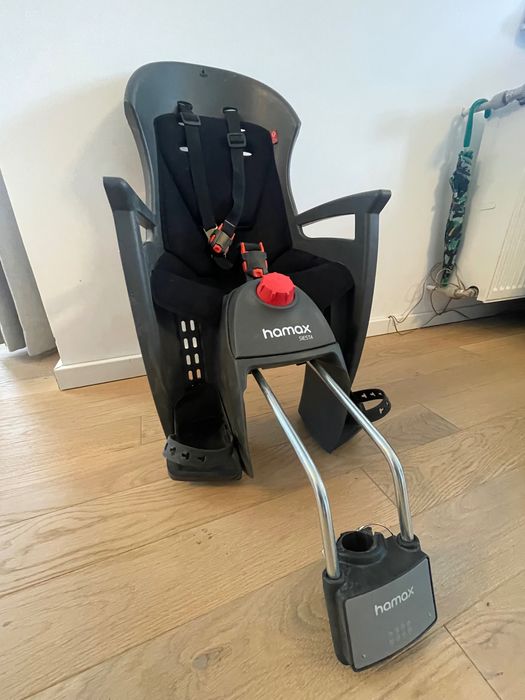 Fotelik rowerowy HAMAX Siesta black