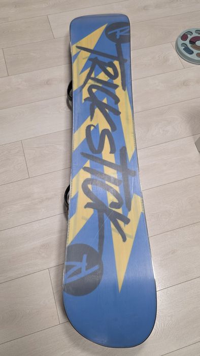 Komplet snowboardowy Trickstick 154cm + wiazania K2