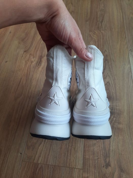 оригинальные высокие кеды Converse Run Star Legacy на платформе 26см р 40