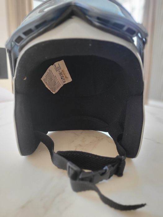 Kask narciarski męski L/XL z googlami