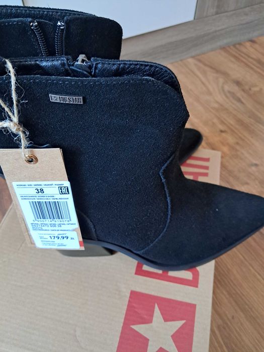 Nowe botki skorzane Big Star