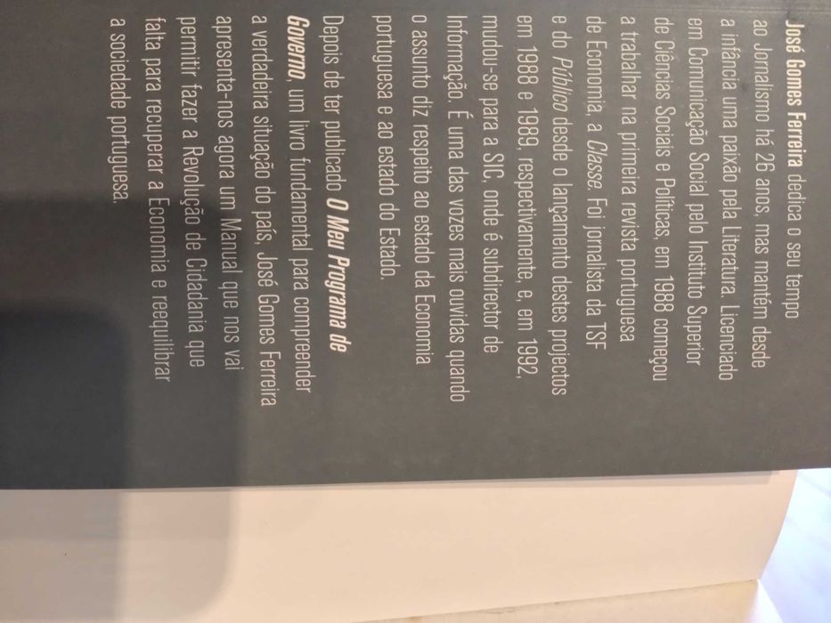 Carta a um bom português - livro de José Gomes Ferreira