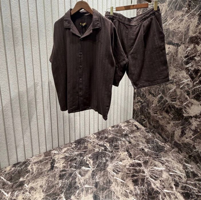 Літній костюм Loro Piana коричневий літній костюм лоро піана чоловічий