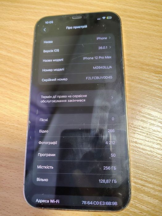 iPhone 12 Pro Max 256 gb