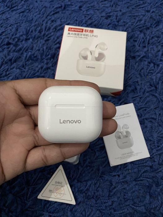 Lenovo Wireless earphones Fones sem fio Lenovo