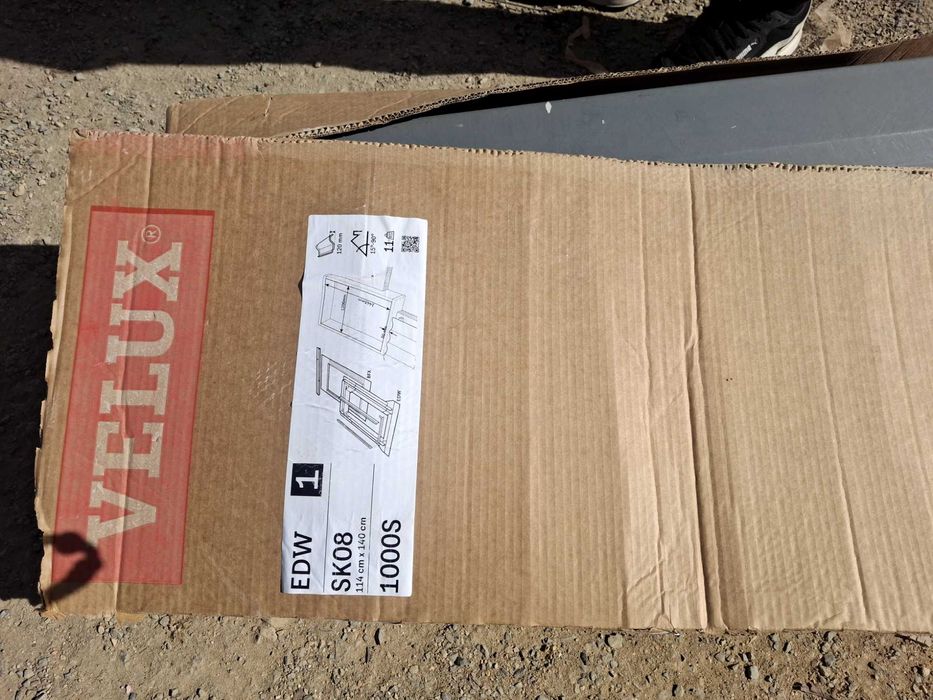 2 Claraboias Velux 114cm x 140cm