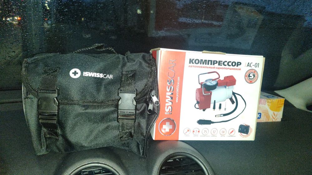 Компресор качати колеса Swisscar pro AC01