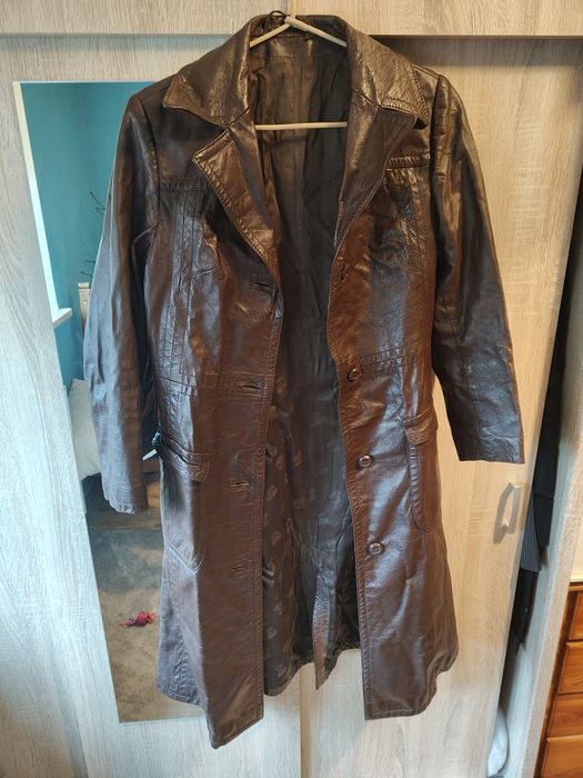 Płaszcz skórzany