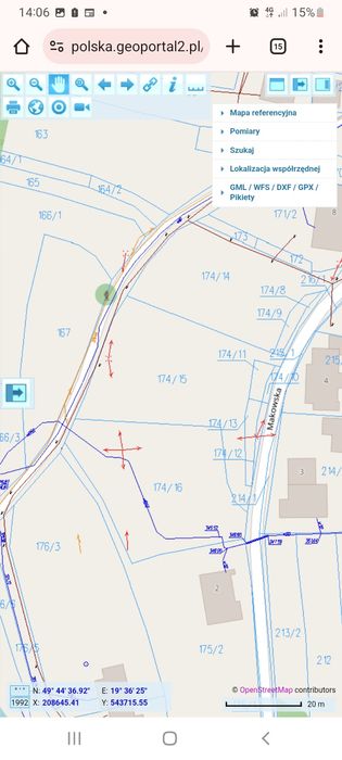 Dzialki budowlane z panorama na miasto