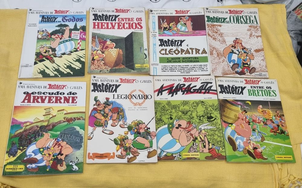 Lote Livros Astérix vários