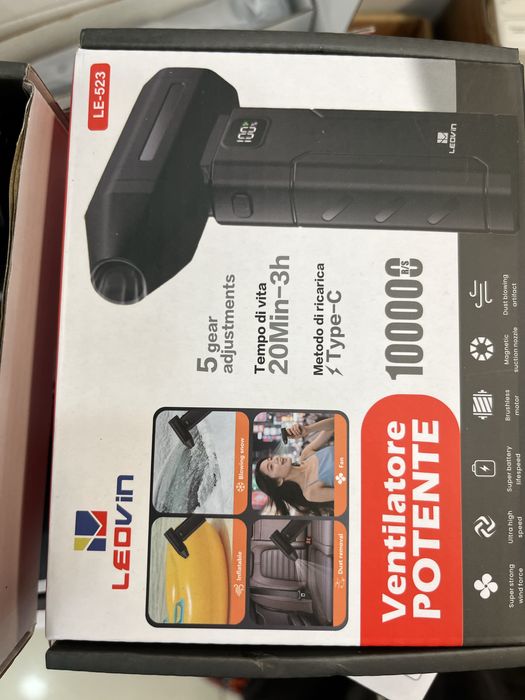 Soprador turbo com turvina ultra potente