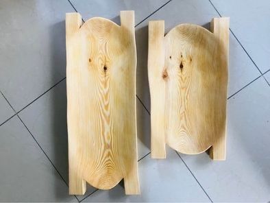 Koryta góralskie drewniane komplet 50, 60 cm na Mięso GRILL