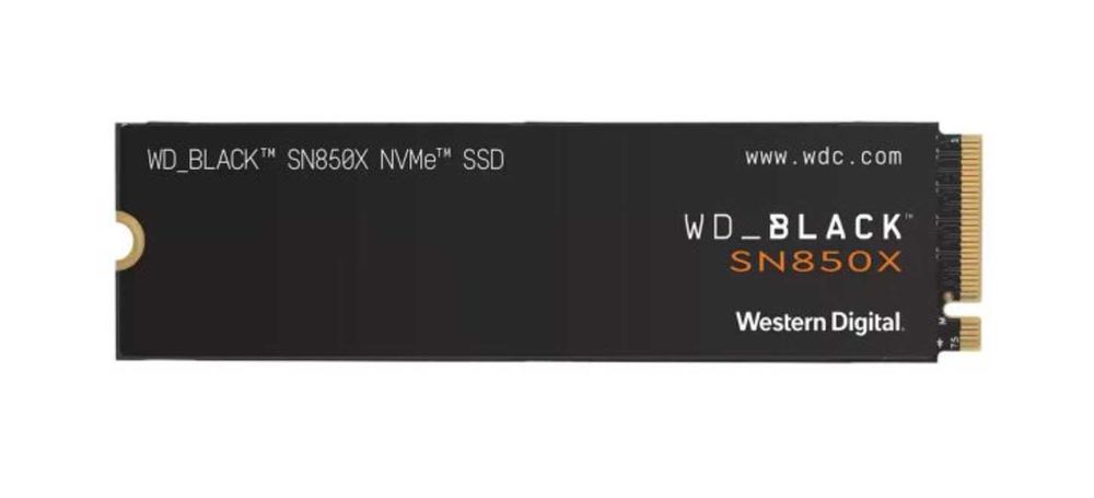 SSD Western Digital 1TB SN850X M.2 2280 Black 3D NAND NVMe