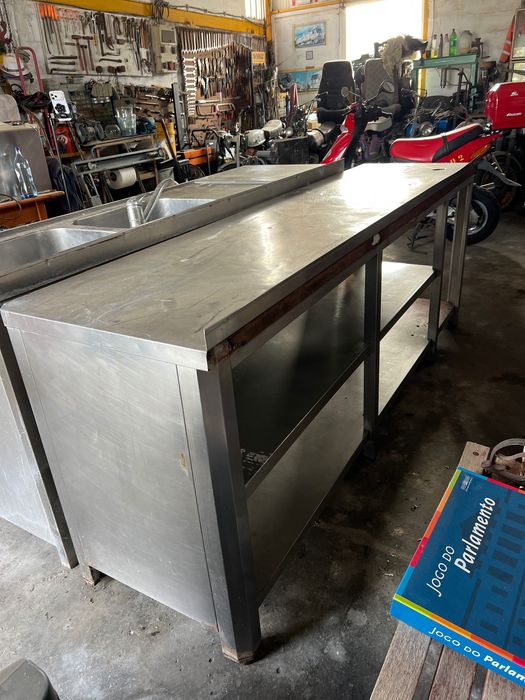 Bancadas de inox