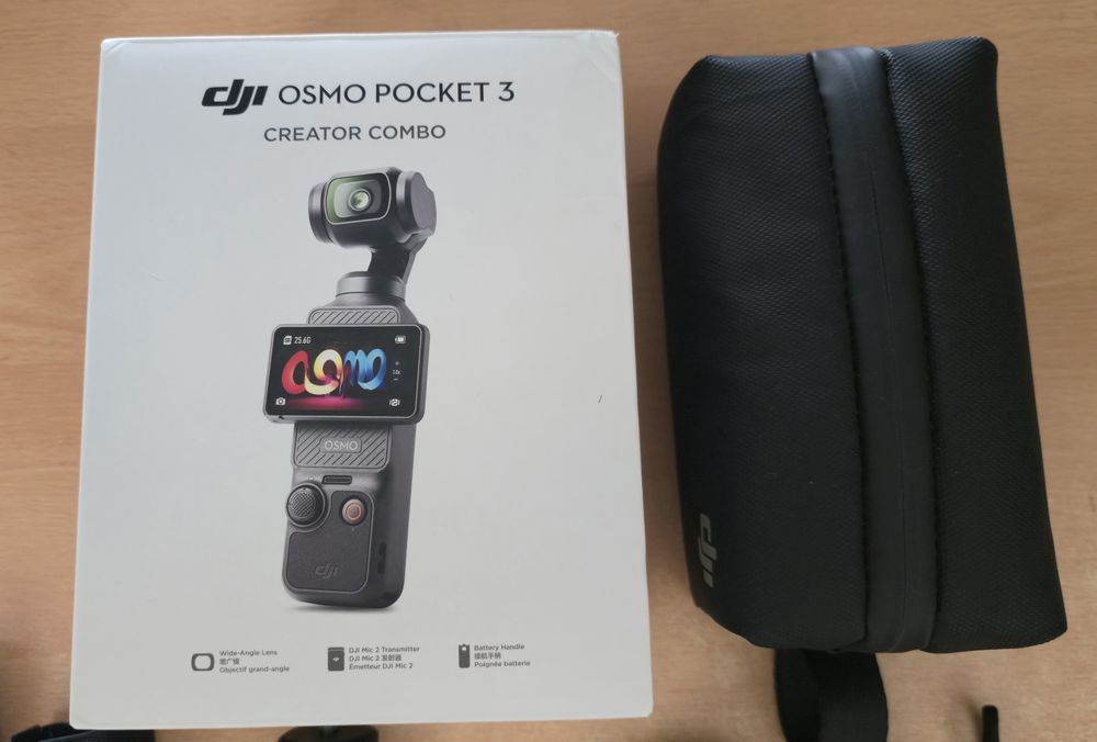 DJI Pocket 3 Creator Combo - Garantia até 2027
