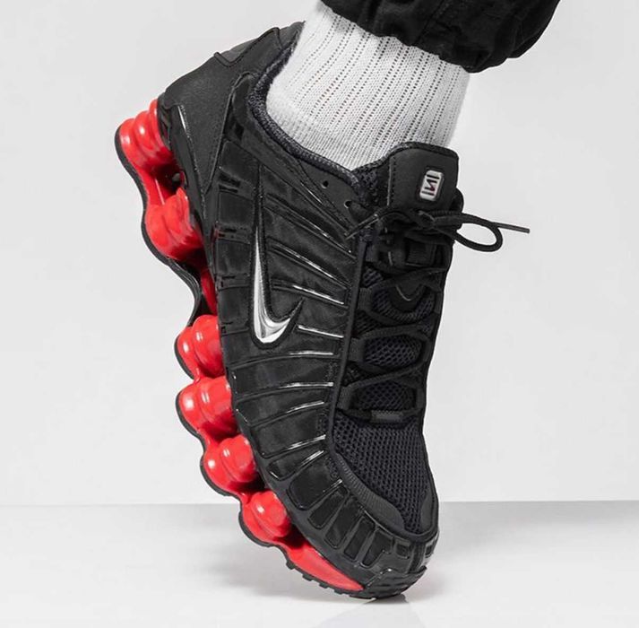 Buty nike air max nowe Shox Tl meskie obuwie czarne 43