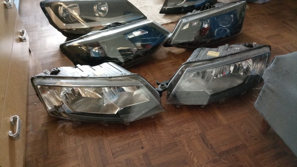 farol skoda fabia octavia superb kodiak yeti rapid
