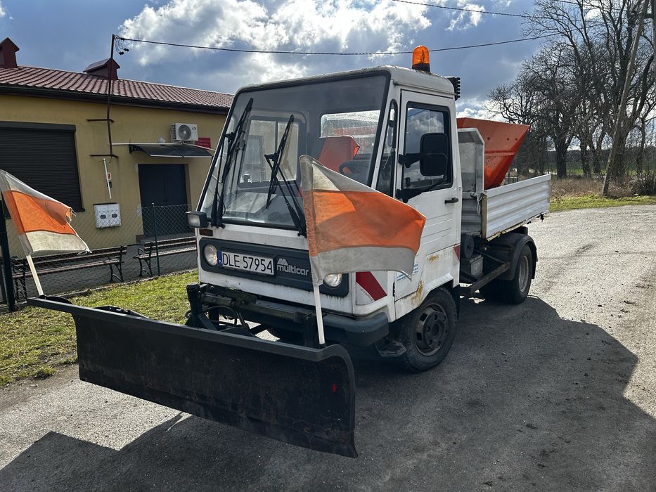Pług śniezny piaskarka Multicar M26 Volkswagen