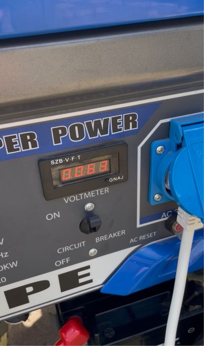 Генератор бензиновий 5 кВт CGM 6000SPE