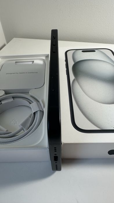 iPhone 15 Black 128GB bateria 91%