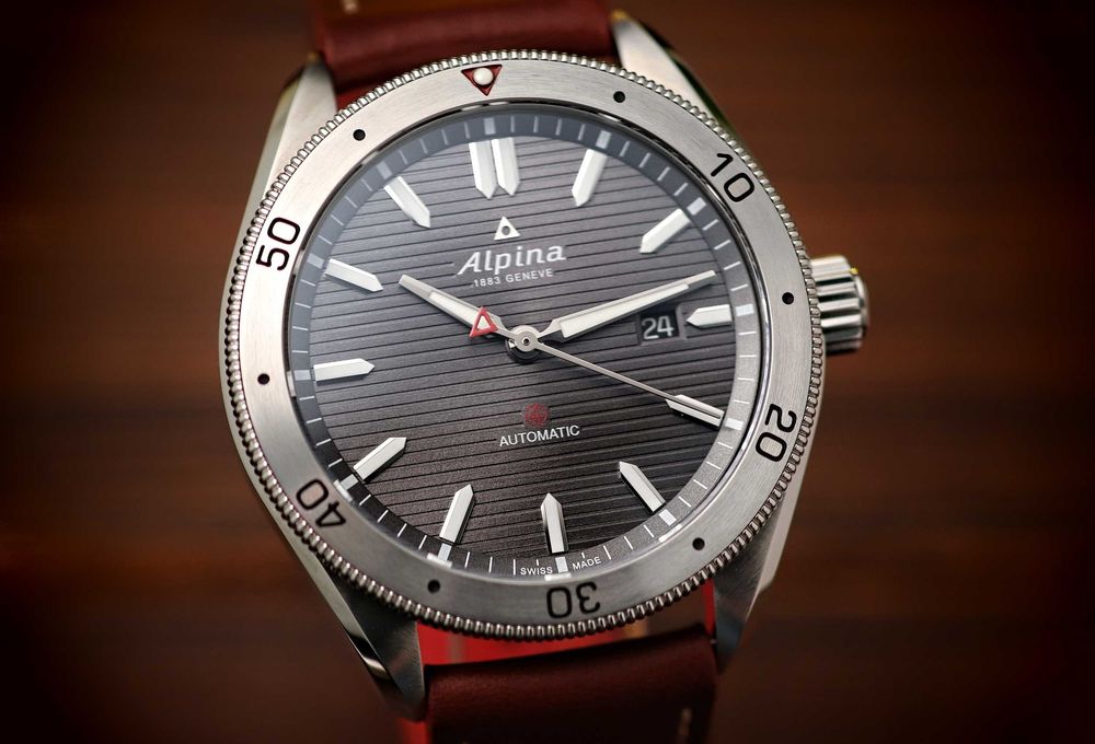 Alpina Alpiner 4 AL-525G5AQ6 Duży Zegarek Męski 44 mm 100m WR