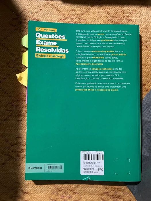 Livro exame Biologia e Geologia (10 e 11° ano)
