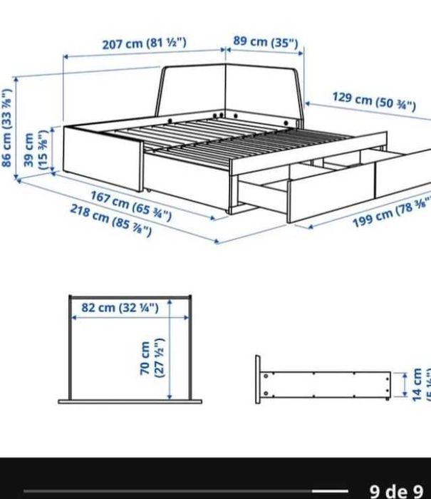 Cama individual/dupla
