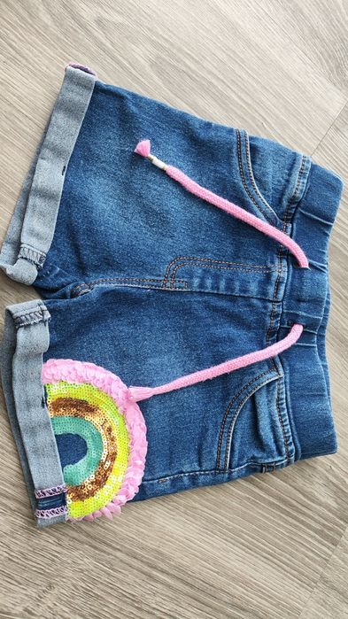 Джинсові шорти для дівчинки