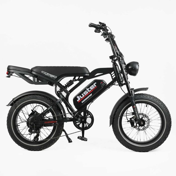 Електровелосипед Corso «Juster» 20" дюймів (1000W, акумулятор 48V18AH)