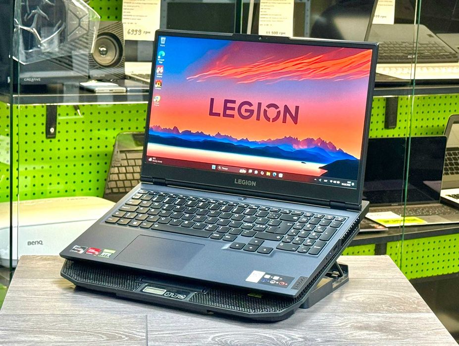 • Ігровий Lenovo Legion 15ACH6H / RTX 3060 130Вт / AMD Ryzen 5 5600H