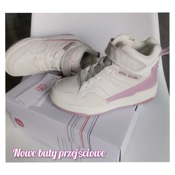 Nowe Smyk buty 31 kremowe przejściowe buty 31 Cool Club botki