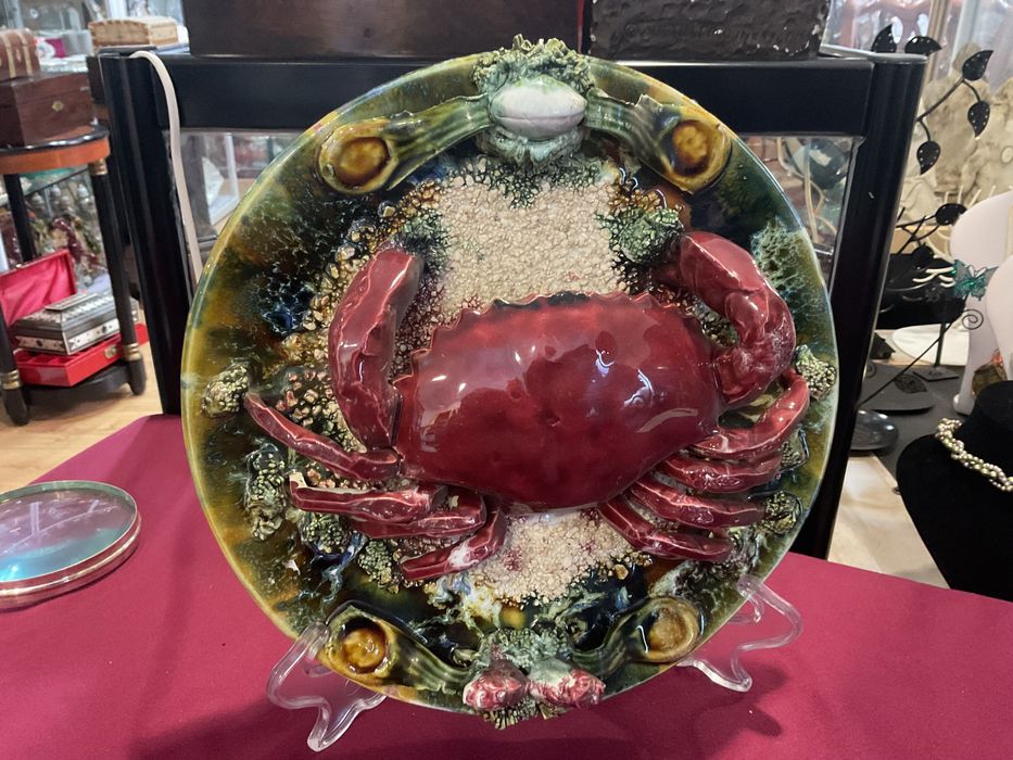 Prato com 26 cm sapateira majolica      Mais anúncios abaixo