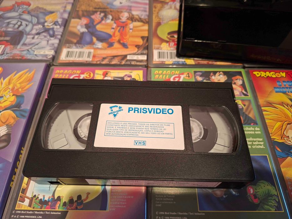 RARE Dragon Ball Z & GT Original Portuguese VHS Collection – PrísVideo – MINT CONDITION