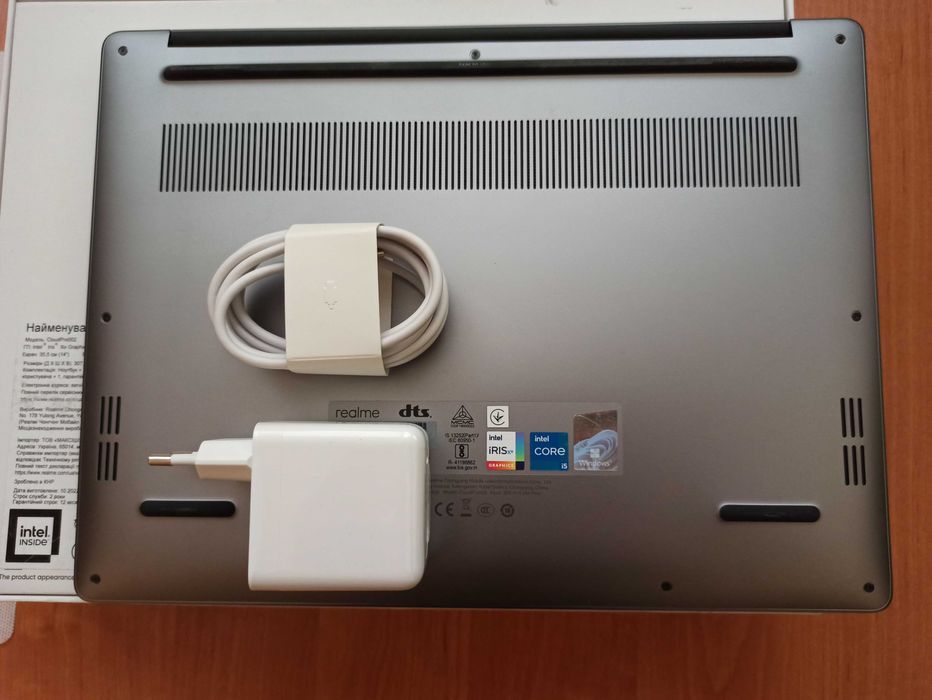 Ноутбук realme Book Prime 14" Intel i5 8/512GB Сірий (CloudPro002)