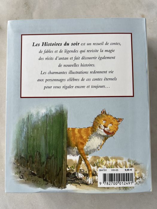 Livro de contos, fábulas e lendas em frânces