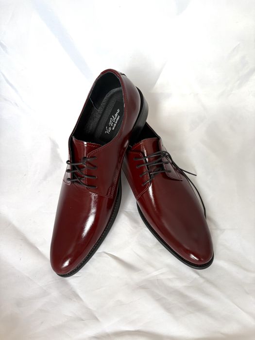 Męskie buty eleganckie Via Milano nowe 42