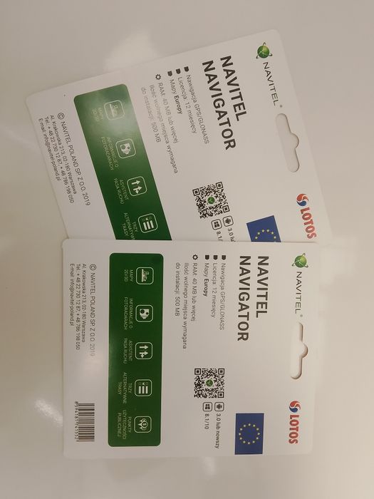 Nawigacja Navitel Nawigator Lotos licencja na 12 miesięcy 2 sztuki