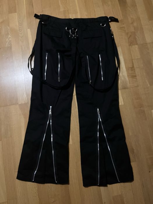 Spodnie szerokie Queen of Darkness Tripp Nyc goth emo alternative