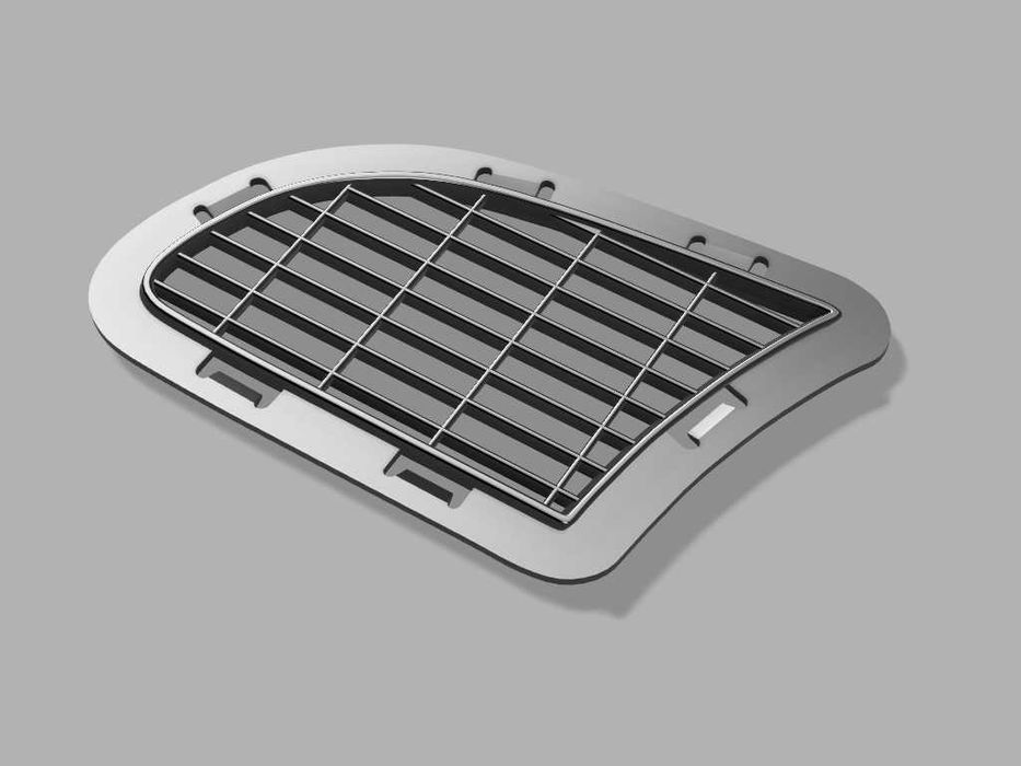 Fiat Croma – kratka zderzaka przy halogenie (druk 3D)