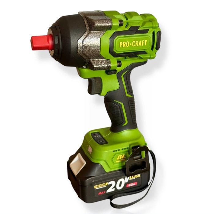 2АКБ! Акумуляторний гайковерт ProCraft PWA36. Гайковерт акумуляторний