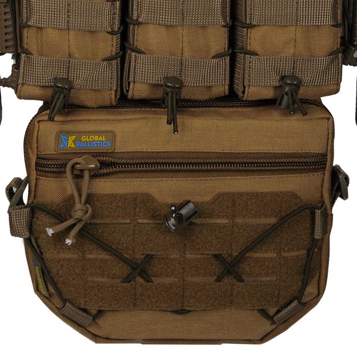 Бронежилет 6 класу з балістичним захистом всього тіла. Койот. ≈12кг