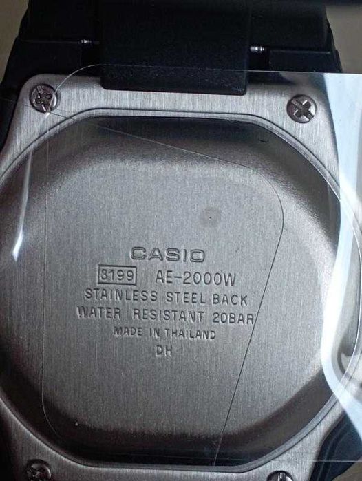 Чоловічий годинник casio ae-2000w-1avcf
