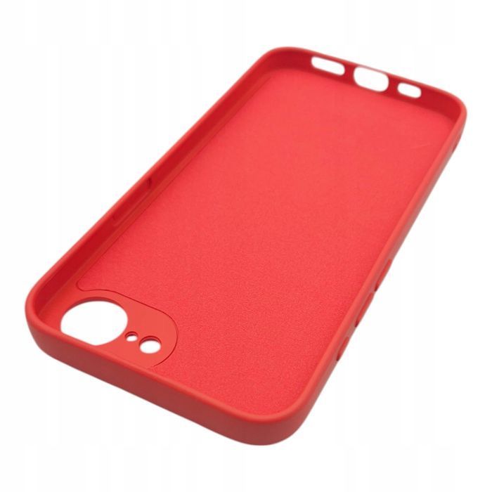 Silicon Case Do Iphone 16E Czerwony Pokrowiec Etui Silikon
