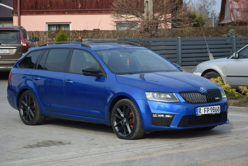 Skoda Octavia 2.0TDI RS 2016r/ Led/ Navi/ Skóra/ 2 KPL KÓŁ/ Oryginał lak Sprowadzony