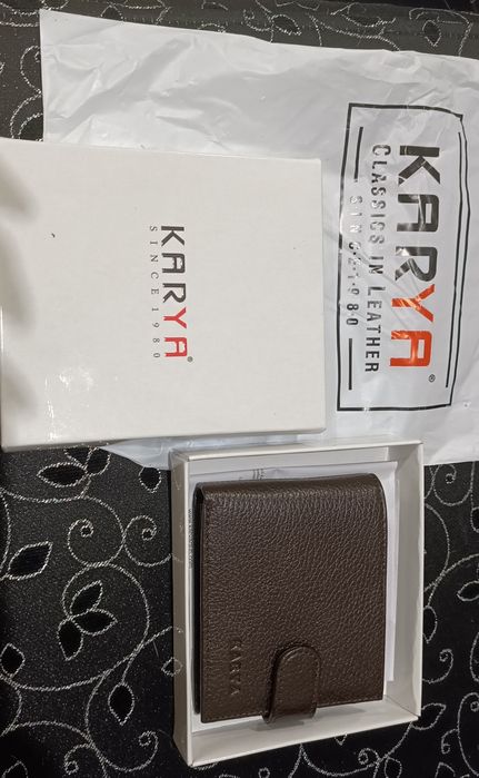 Портмоне гаманець чоловічий шкіряний Karya