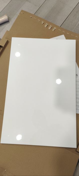 Porta frente gaveta brilho branco 60x38cm IKEA